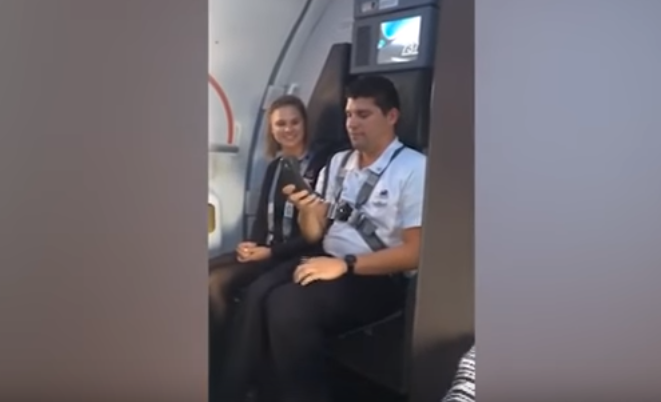 Best Flight Attendant Ever?